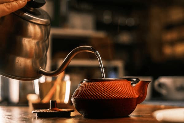 teapot for brewing tea