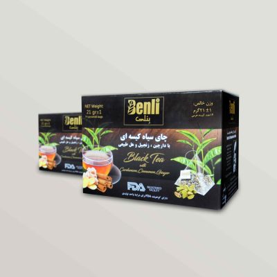 Saffron black tea