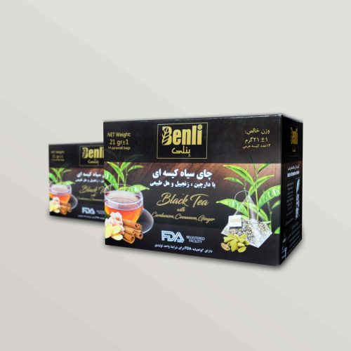 Saffron black tea