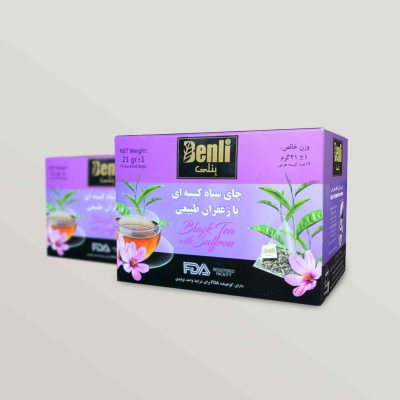 Saffron black tea1